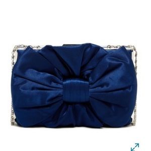 NWT! Jessica McClintock Mia Bow Clutch
